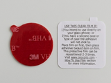 OnixCLIP Cookie with Template with an extra round 3M adhesive & clear film