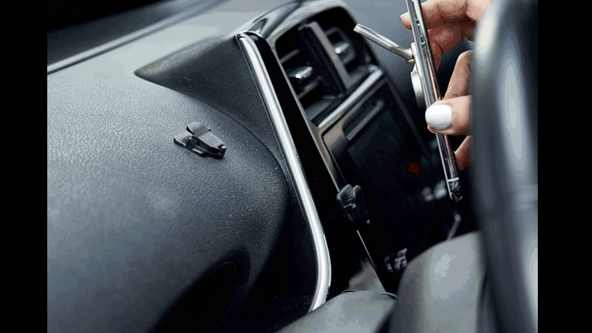 OnixSOLO - SILVER Magnetic Phone Ring with OnixHOOK - OnixGRIP