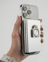 OnixGRIP -BigMAX Phone Wallet - [Silver]