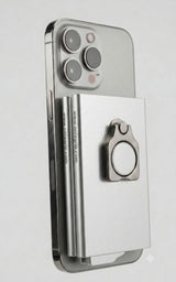 OnixGRIP -BigMAX Phone Wallet - [Silver]