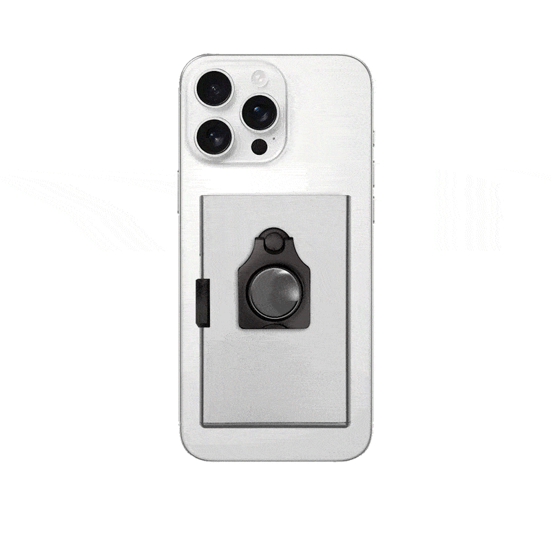 OnixGRIP - TRIO Cardholder - [Silver] - OnixGRIP